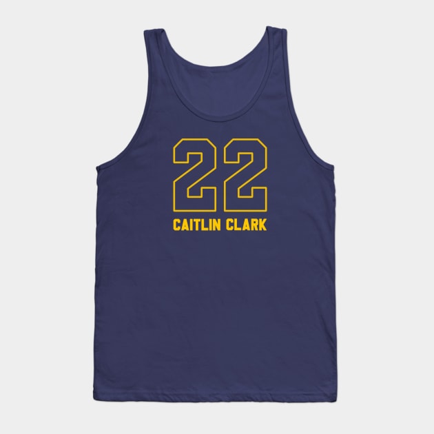 caitlin clark 22 is love Tank Top by teesmile